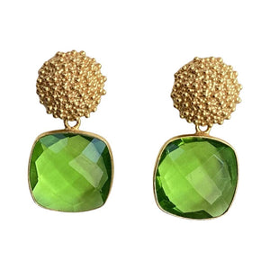 Abbott Green Earrings by Julie Ryan