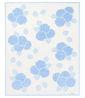 Hydrangeas Light Blue Blanket