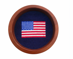 Smathers and Branson American Flag Wine Coaster