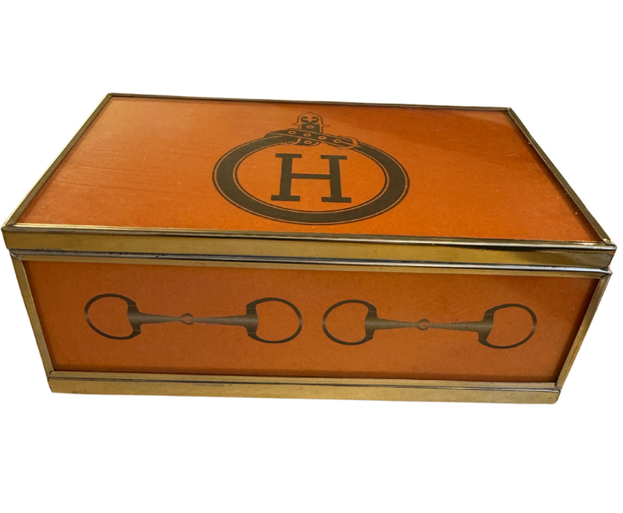 H Matchbox Cover