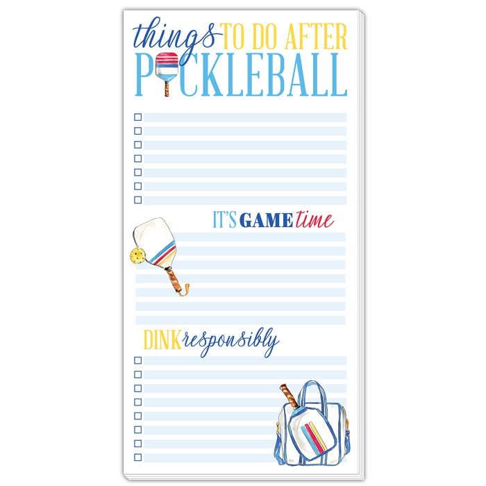 Things To Do After Pickleball Large Pad