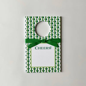 Goyard, Green - Wine Tag Set